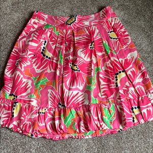 Lily Pulitzer silk skirt
